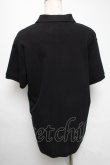 画像2: ヴィヴィアンウエストウッド 中古 / カラーオーブ刺繍ポロシャツ L 黒  S-25-05-18-055-bl-AS-ZS (2)