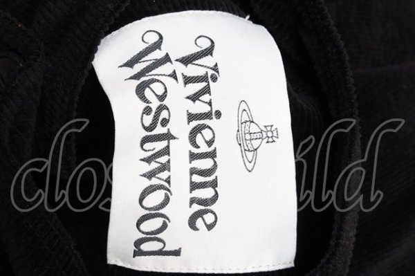 画像5: ヴィヴィアンウエストウッド 中古 / STRIPPED CASUAL ジャケット  黒  S-25-05-18-056-jc-AS-ZS (5)