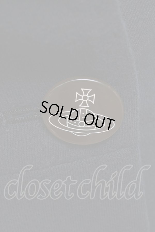 画像3: ヴィヴィアンウエストウッド 中古 / /スウェットラブジャケット 1 黒  S-25-05-18-057-jc-AS-ZS (3)