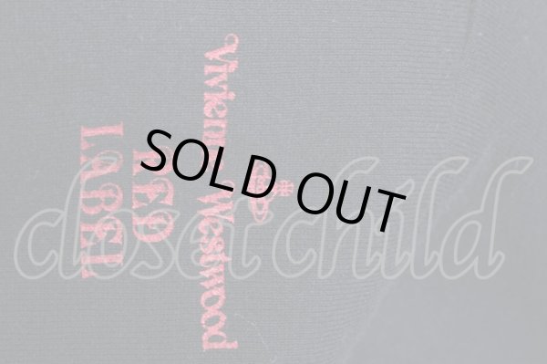 画像5: ヴィヴィアンウエストウッド 中古 / /スウェットラブジャケット 1 黒  S-25-05-18-057-jc-AS-ZS (5)