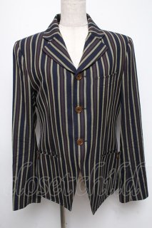 vivienne westwood MAN ラメ入りストライプジャケット - メルカリ