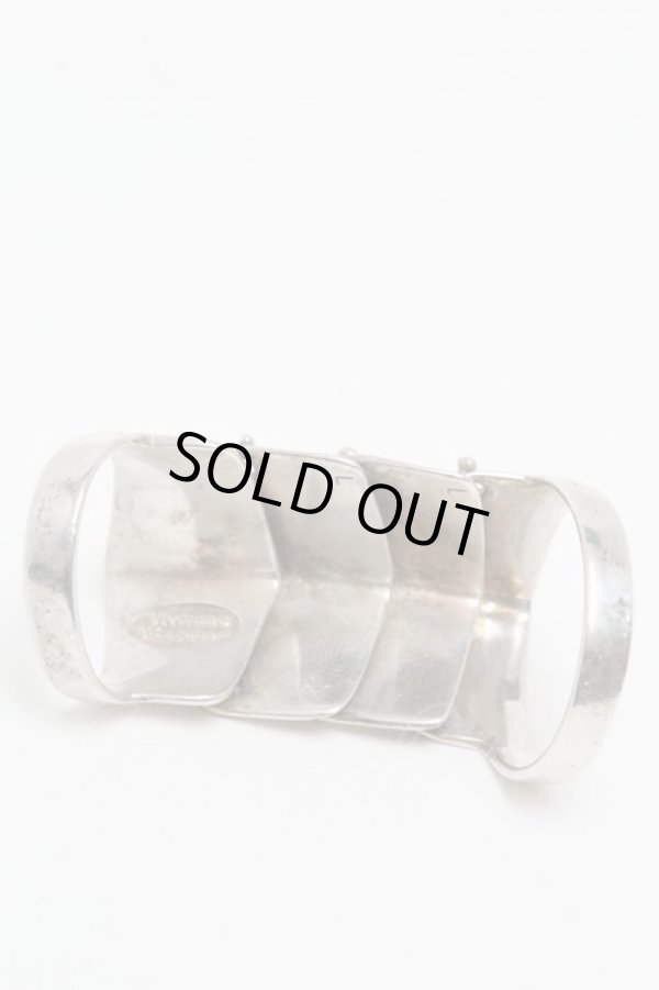 画像3: ヴィヴィアンウエストウッド 中古 / アーマーリング L シルバー  S-25-05-18-001-ac-AS-ZS (3)