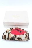 画像5: ヴィヴィアンウエストウッド 中古 / W/CHOICEレオパードガマ口コインケース  ブラウン  S-25-05-18-010-wa-AS-ZS (5)