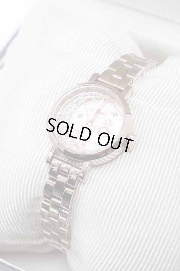 画像2: ヴィヴィアンウエストウッド 中古 / MOON＆STAR ウォッチ  ピンクゴールド  S-25-05-18-011-ac-HR-ZS (2)