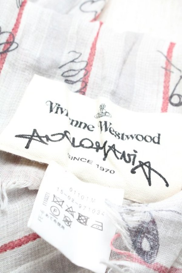 画像2: ANGLOMANIA 中古 / 大判ストール  グレー  S-25-05-18-021-gd-AS-ZS (2)