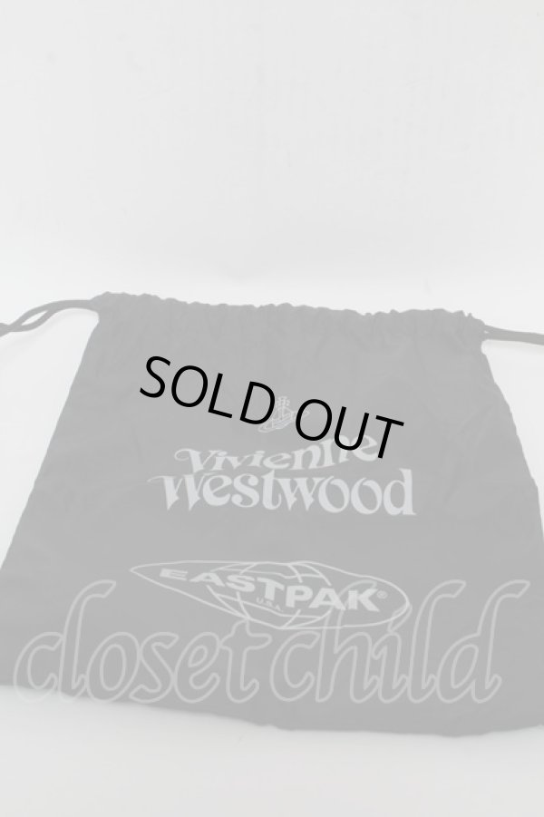 画像5: ヴィヴィアンウエストウッド 中古 / ×EASTPAK SAVE OUR OCEANSショルダーバッグ  黒  S-25-05-18-024-ba-AS-ZH (5)