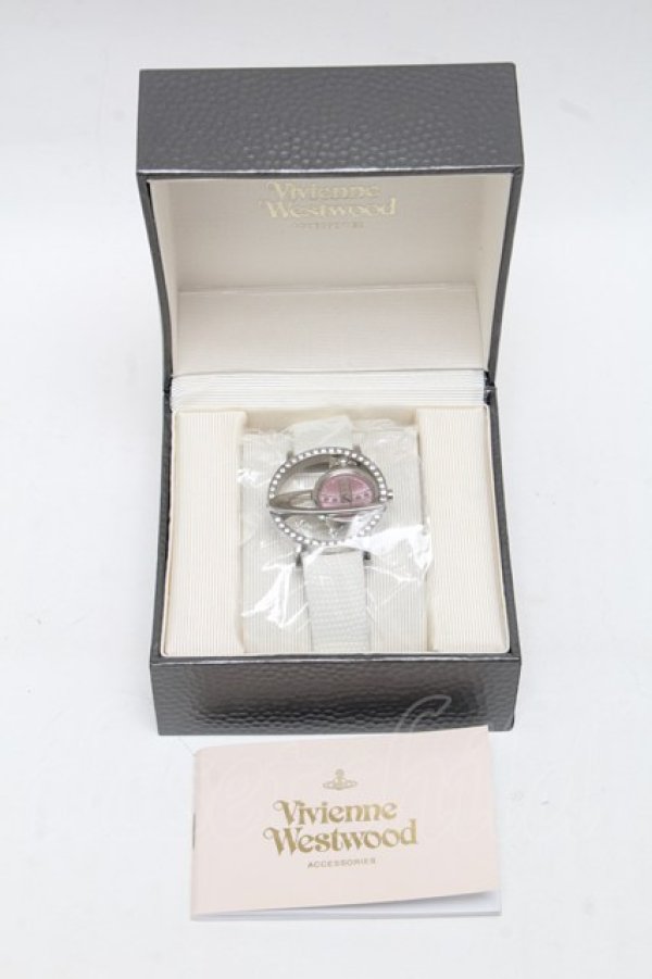 画像5: ヴィヴィアンウエストウッド 中古 / サークルオーブウォッチ(スワロver)  オフ  S-25-06-17-024-gd-UT-ZS (5)