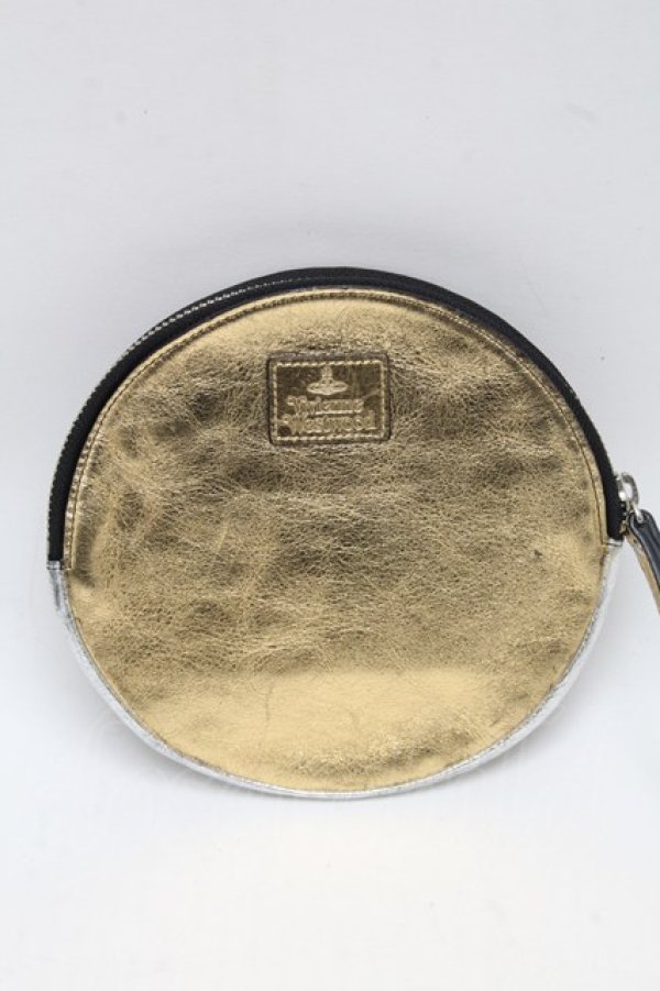 画像2: ヴィヴィアンウエストウッド 中古 / カラヴァッジョサークルポーチ   S-25-06-17-026-gd-AS-ZS (2)