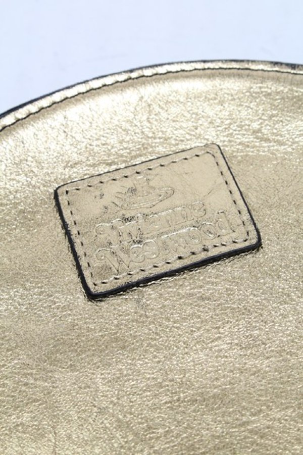 画像4: ヴィヴィアンウエストウッド 中古 / カラヴァッジョサークルポーチ   S-25-06-17-026-gd-AS-ZS (4)