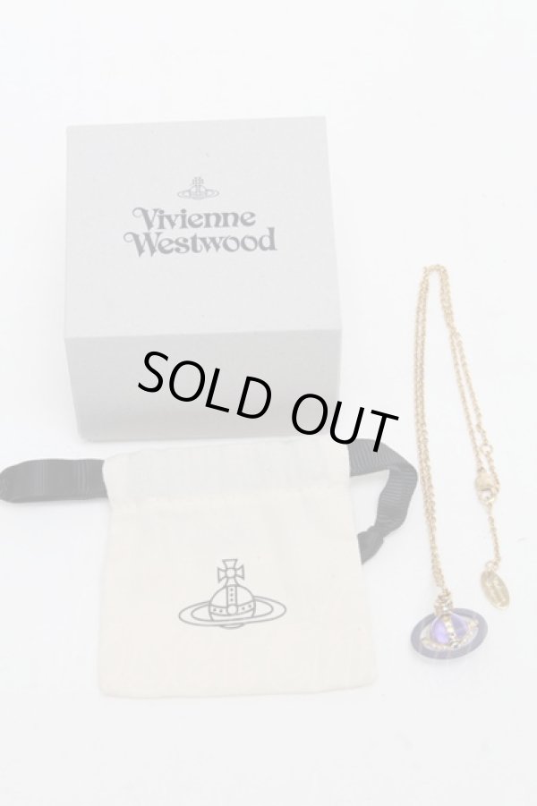 画像6: ヴィヴィアンウエストウッド 中古 / タイニーオリジナルオーブペンダント  ラベンダー  S-25-06-17-029-ac-AS-ZS (6)