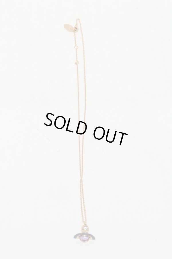 画像3: ヴィヴィアンウエストウッド 中古 / オリジナルバスレリーフネックレス  ラベンダーｘゴールド  S-25-06-17-030-ac-AS-ZS (3)