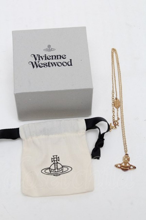 画像4: ヴィヴィアンウエストウッド 中古 / LUCYペンダント  ゴールド  S-25-06-17-031-ac-AS-ZS (4)
