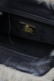 画像5: ヴィヴィアンウエストウッド 中古 / ファーヤスミンバッグ  オフｘ黒  S-25-06-17-032-ba-AS-ZS (5)