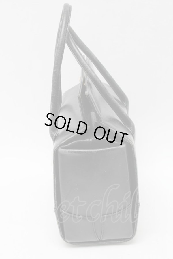 画像3: ヴィヴィアンウエストウッド 中古 / エグゼクティブハンドバッグ  黒  S-25-06-17-033-ba-AS-ZS (3)