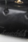 画像4: ヴィヴィアンウエストウッド 中古 / エグゼクティブハンドバッグ  黒  S-25-06-17-033-ba-AS-ZS (4)