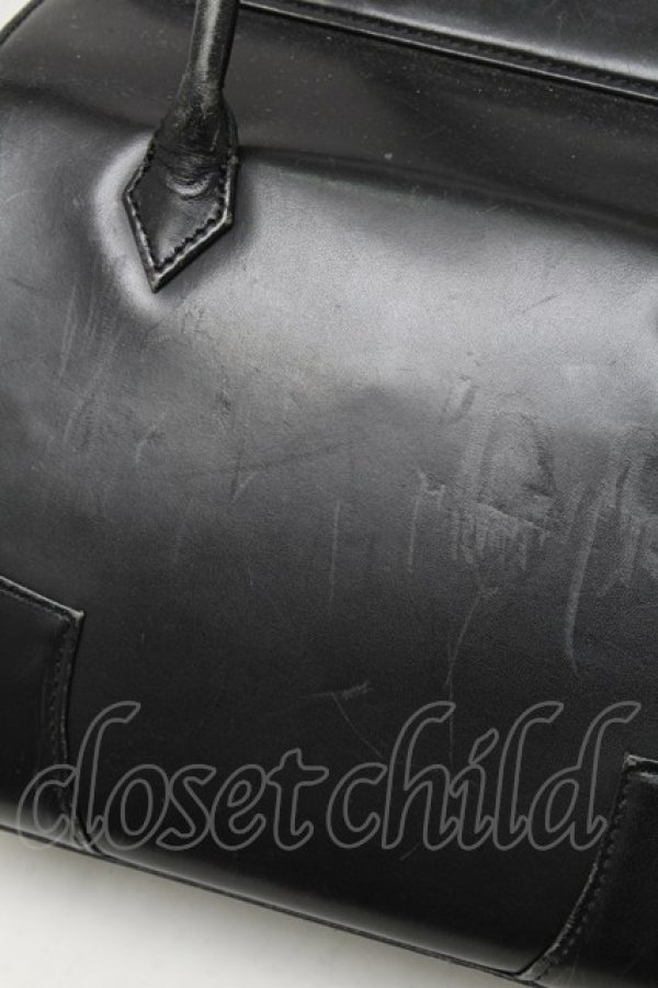 画像7: ヴィヴィアンウエストウッド 中古 / エグゼクティブハンドバッグ  黒  S-25-06-17-033-ba-AS-ZS (7)