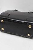 画像8: ヴィヴィアンウエストウッド 中古 / エグゼクティブハンドバッグ  黒  S-25-06-17-033-ba-AS-ZS (8)