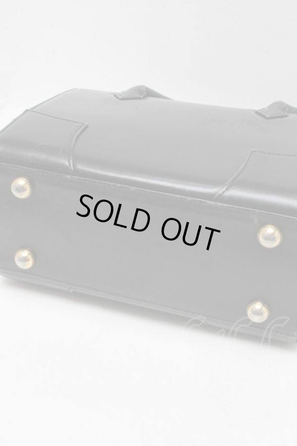 画像8: ヴィヴィアンウエストウッド 中古 / エグゼクティブハンドバッグ  黒  S-25-06-17-033-ba-AS-ZS (8)