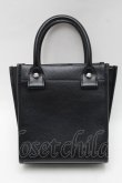 画像2: ヴィヴィアンウエストウッド 中古 / TEDDY SMALLトートバッグ  黒  S-25-06-17-034-ba-AS-ZS (2)