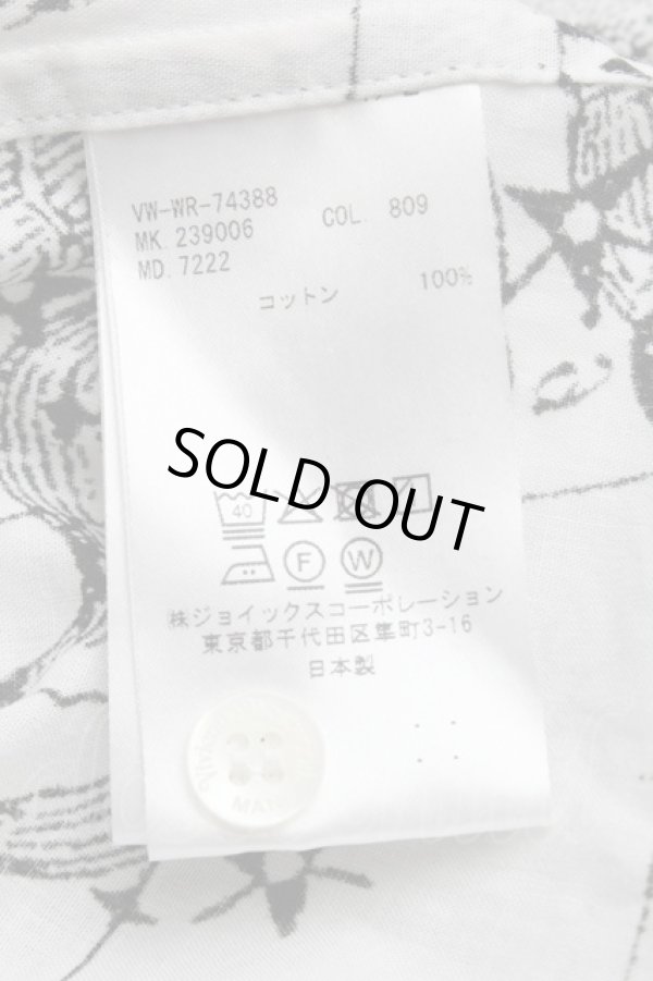 画像5: ヴィヴィアンウエストウッド 中古 / constellationクラシックシャツ  白ｘ黒  S-25-06-17-035-bl-AS-ZH (5)