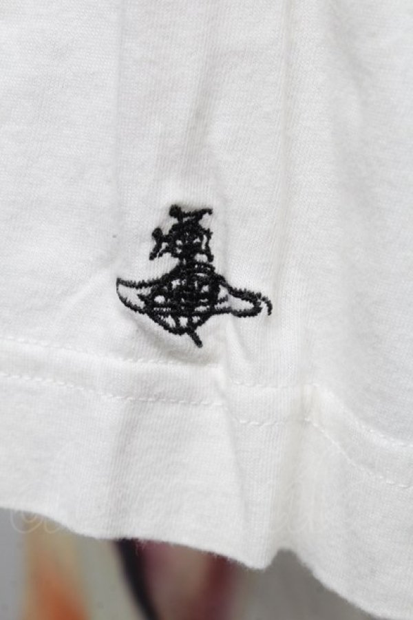 画像3: ヴィヴィアンウエストウッド MAN 中古 / TS/Kiss MeプリントTシャツ S オフ  S-25-06-17-036-ts-AS-ZH (3)