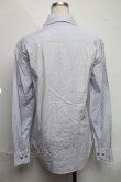 画像2: ヴィヴィアンウエストウッド MAN 中古 //オーブ刺繍ブラウス 46 サックス  S-25-06-17-039-bl-AS-ZS (2)