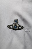 画像3: ヴィヴィアンウエストウッド MAN 中古 //オーブ刺繍ブラウス 46 サックス  S-25-06-17-039-bl-AS-ZS (3)