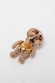 画像2: ヴィヴィアンウエストウッド 中古 / クリスタルベアピンズ  ピンクゴールド  S-25-06-17-001-gd-AS-ZS (2)