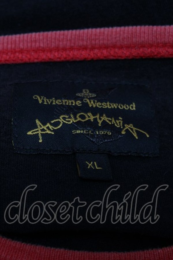 画像3: ANGLOMANIA 中古 / TOO FAST TO LIVE…Tシャツ  赤ｘ黒  S-25-06-17-045-ts-AS-ZS (3)