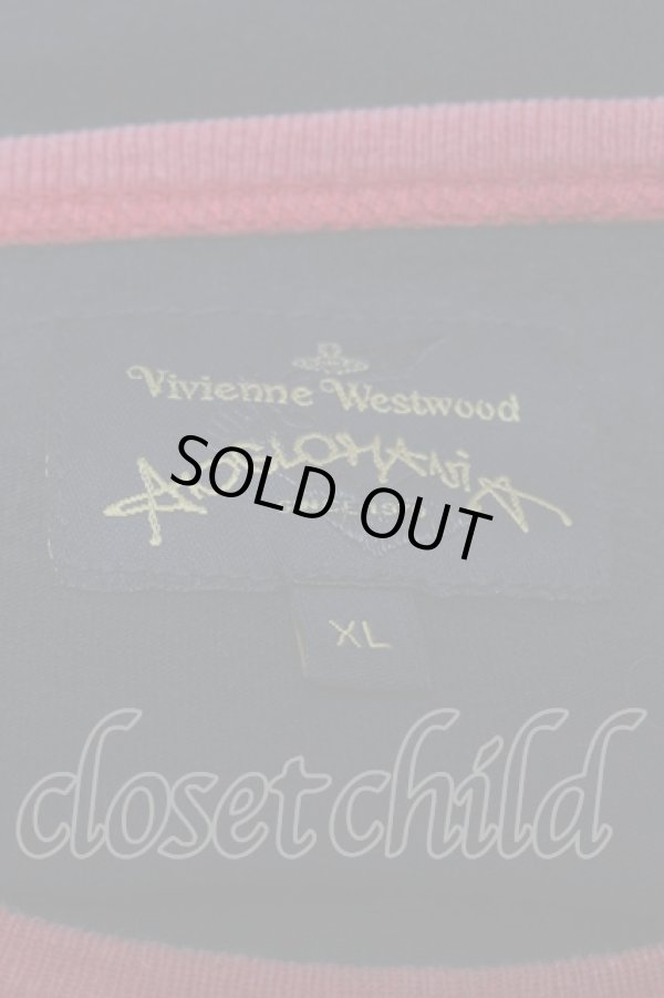 画像3: ANGLOMANIA 中古 / TOO FAST TO LIVE…Tシャツ  赤ｘ黒  S-25-06-17-045-ts-AS-ZS (3)