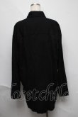 画像2: ヴィヴィアンウエストウッド MAN 中古 / HEART AND FLOWERSリラックス長袖シャツ F 黒  S-25-06-17-049-ts-AS-ZS (2)
