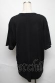 画像2: ヴィヴィアンウエストウッド MAN 中古 / RIPPED PAPER ORBリラックスTシャツ 48 黒  S-25-06-17-051-ts-AS-ZS (2)
