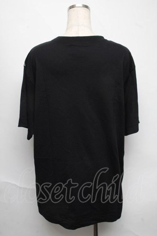 画像2: ヴィヴィアンウエストウッド MAN 中古 / GAIA with LINE ORBリラックスTシャツ 48 黒  S-25-06-17-053-ts-AS-ZY (2)