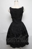 画像2: ANGLOMANIA 中古 //ボーダーサンデードレス 38 黒  S-25-06-17-056-op-AS-ZS (2)