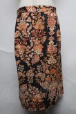 画像2: ヴィヴィアンウエストウッド 中古 / オリエンタルフラワースカート 46 黒  S-25-06-17-057-sk-YM-ZS (2)