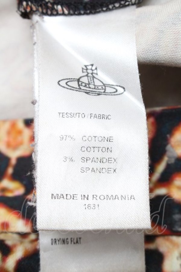 画像5: ヴィヴィアンウエストウッド 中古 / オリエンタルフラワースカート 46 黒  S-25-06-17-057-sk-YM-ZS (5)