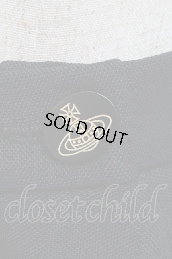 画像3: ヴィヴィアンウエストウッド 中古 / レーヨン変形スカート XS 黒  S-25-06-17-060-sk-AS-ZS (3)