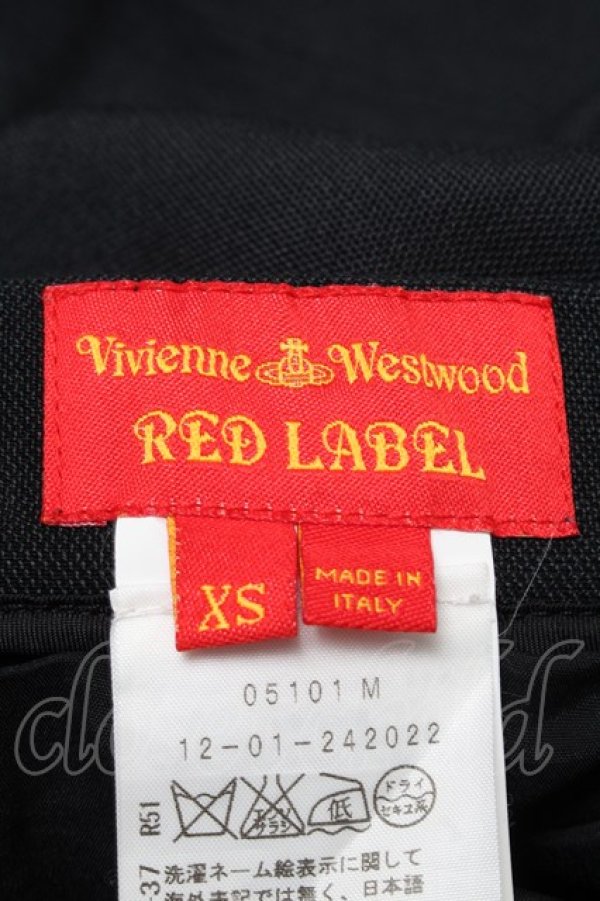 画像4: ヴィヴィアンウエストウッド 中古 / レーヨン変形スカート XS 黒  S-25-06-17-060-sk-AS-ZS (4)