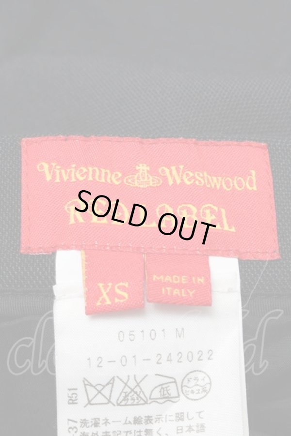 画像4: ヴィヴィアンウエストウッド 中古 / レーヨン変形スカート XS 黒  S-25-06-17-060-sk-AS-ZS (4)