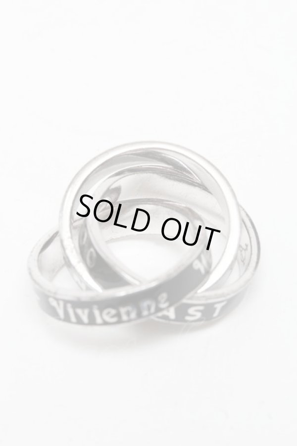 画像2: ヴィヴィアンウエストウッド 中古 / パーシーリング M 黒  S-25-06-17-015-ac-AS-ZS (2)