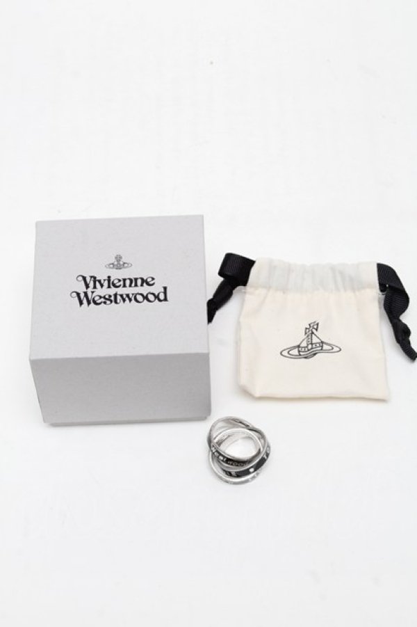 画像4: ヴィヴィアンウエストウッド 中古 / パーシーリング M 黒  S-25-06-17-015-ac-AS-ZS (4)