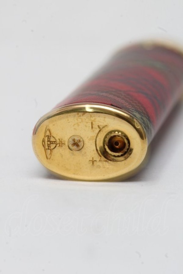 画像4: ヴィヴィアンウエストウッド 中古 / レッドマックマラタータンガスライター  赤  S-25-06-17-017-gd-AS-ZS (4)