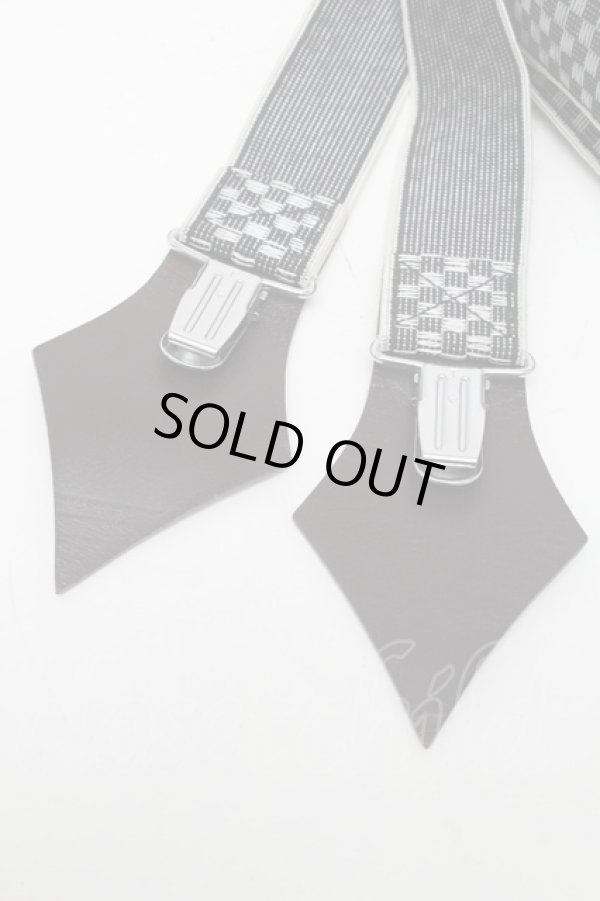 画像3: ヴィヴィアンウエストウッド MAN 中古 / サスペンダー  黒ｘグレー  S-25-06-17-022-gd-AS-ZS (3)