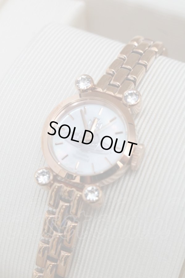 画像2: ヴィヴィアンウエストウッド 中古 / WA/ダイアモンドシェルウォッチ  ゴールド  S-25-06-17-023-ac-AS-ZS (2)