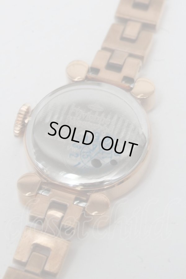 画像4: ヴィヴィアンウエストウッド 中古 / WA/ダイアモンドシェルウォッチ  ゴールド  S-25-06-17-023-ac-AS-ZS (4)