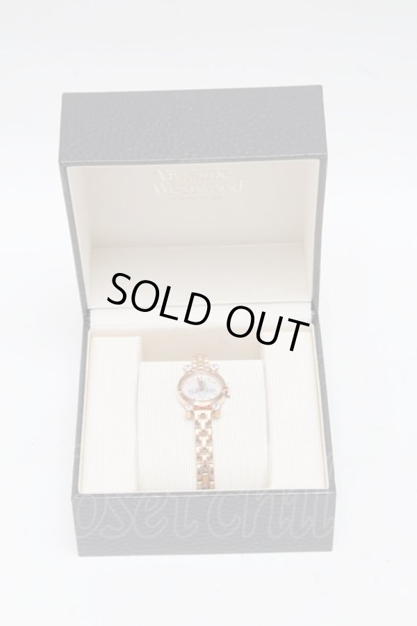 画像6: ヴィヴィアンウエストウッド 中古 / WA/ダイアモンドシェルウォッチ  ゴールド  S-25-06-17-023-ac-AS-ZS (6)