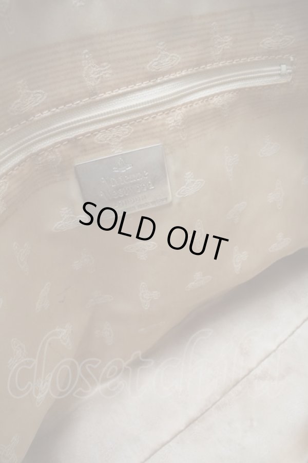 画像4: ヴィヴィアンウエストウッド 中古 / チェックトートバッグ   S-25-07-27-015-ba-AS-ZH (4)