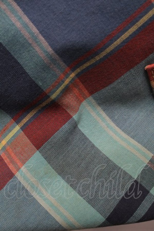 画像10: ヴィヴィアンウエストウッド 中古 / チェックトートバッグ   S-25-07-27-015-ba-AS-ZS (10)