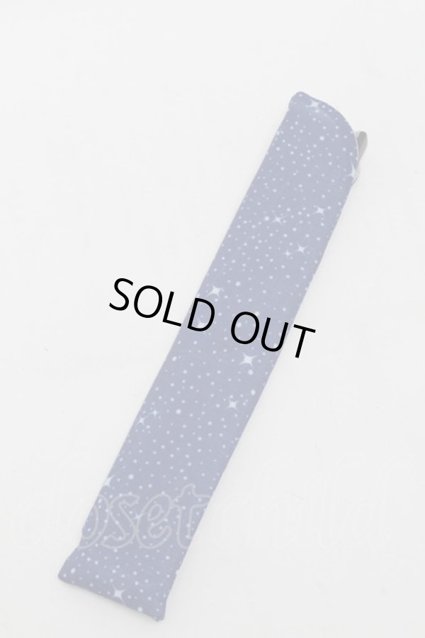 画像4: ヴィヴィアンウエストウッド 中古 / アースオブプリント扇子  青  S-25-07-27-003-gd-AS-ZS (4)