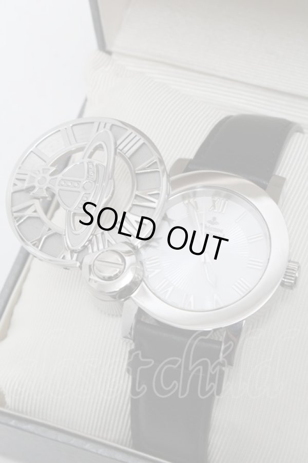 画像2: ヴィヴィアンウエストウッド MAN 中古 / WA/CAGE Mウォッチ  シルバー  S-25-07-27-004-gd-AS-ZS (2)